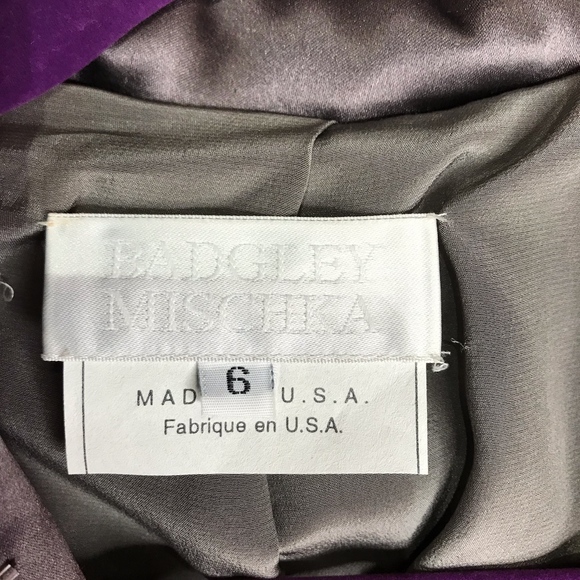 Badgley Mischka -Gray Sequin Holiday Blazer - Picture 4 of 4